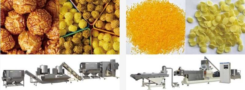 factory price puffing snack production line