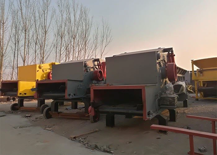 Industrial Wood Pallet Tree Log Waste Crushing Machine